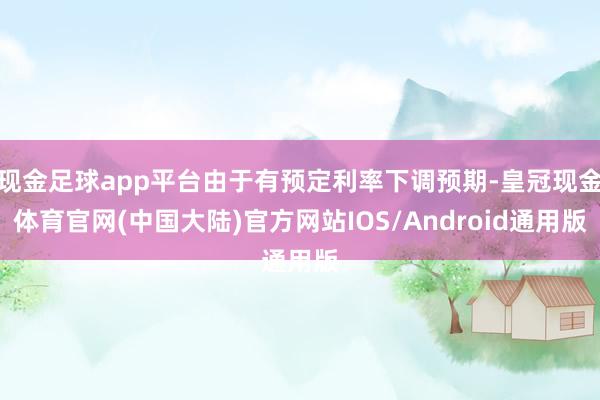现金足球app平台由于有预定利率下调预期-皇冠现金体育官网(中国大陆)官方网站IOS/Android通用版